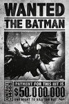 Batman Origins Gaming Poster - Wanted Edition