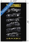 Batman 85th Anniversary Batmobiles Wall Poster