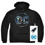 Batman Logo Hoodie - Black, XL Size