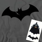 Batman Hush Logo Charcoal Hoodie - X-Large