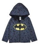 Batman Jersey Lined Windbreaker for Toddler Boys