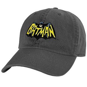 Batman Classic TV Logo Dad Hat - Charcoal