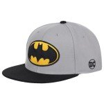 Batman Youth Adjustable Snapback Cap with Comic Design