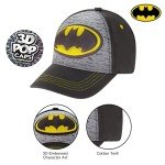 Batman Kids Adjustable Baseball Cap for Boys