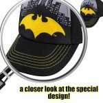 Batman Boys' Black Baseball Cap