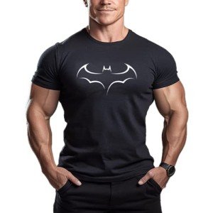 Batman Men's Workout T-Shirt - Gym Training Top