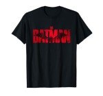 Batman Crimson Bat Logo Graphic T-Shirt