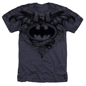 Batman Winged Skull Logo T-Shirt & Stickers Set