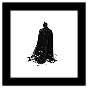 Batman Bat Cape Graphic Wall Art - 12" x 12