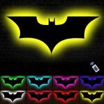 Batman Neon Wall Lamp with Remote Control