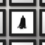 Batman Bat Cape Graphic Wall Art - 12" x 12