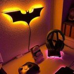 Batman Neon Wall Lamp with Remote Control