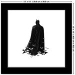 Batman Bat Cape Graphic Wall Art - 12" x 12