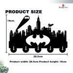 Batman Wall-Mounted Key Hook and Organizer