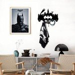 Batman Wall-Mounted Key Hook and Organizer