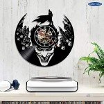 Joker Gotham City LED Vinyl Wall Clock