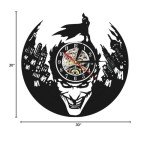 Joker Gotham City LED Vinyl Wall Clock