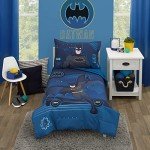 Batman Bat-Tech 4 Piece Toddler Bed Set