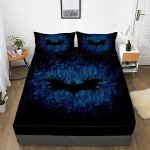 Batman 3D Fitted Sheet Set for Kids and Teens