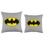 Batman Symbol Decorative Throw Pillow