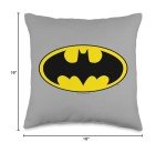 Batman Symbol Decorative Throw Pillow