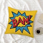 Batman Quote Throw Pillow Case - 18x18 Inches
