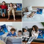 Batman Decorative Pillow Cover for Kids, 15"x15