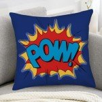 Batman Quote Throw Pillow Cover - 18x18 Inch
