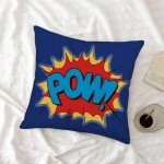 Batman Quote Throw Pillow Cover - 18x18 Inch