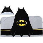 Batman Hooded Bath Wrap Towel for Kids