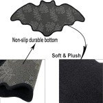 Batman Coffin Bath Mat - Spooky Home Decor