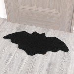 Batman Coffin Bath Mat - Spooky Home Decor