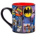 Batman Comic Panel Ceramic Coffee Mug - 14 oz
