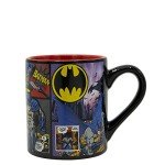 Batman Comic Panel Ceramic Coffee Mug - 14 oz