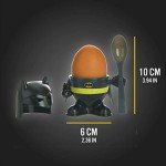 Batman Breakfast Set: Egg Cup, Spoon, Toast Cutter