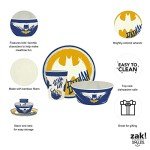 Batman Kids Dinnerware Set – 3 Piece Melamine Set
