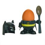 Batman Breakfast Set: Egg Cup, Spoon, Toast Cutter