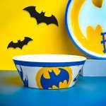 Batman Kids Dinnerware Set – 3 Piece Melamine Set