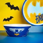 Batman Kids Dinnerware Set – 3 Piece Melamine Set