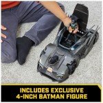 Batman Batmobile Playset with Exclusive 4-Inch Figure