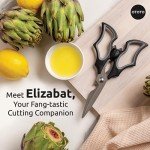 Cute Bat Kitchen Scissors - Halloween Gothic Shears