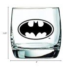 Batman Whiskey Glasses - Classic 10 oz Heavy Base