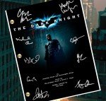 Batman Dark Knight Autographed Script Reprint