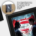 Batman vs Superman Framed 16" x 12" Autographed Poster