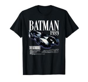 Batman 1989 Batmobile Blueprint Graphic T-Shirt