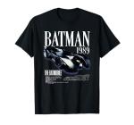 Batman 1989 Batmobile Blueprint Graphic T-Shirt