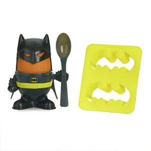 Batman Breakfast Set: Egg Cup, Spoon, Toast Cutter