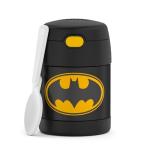 Batman Insulated Food Jar with Spoon, 10 Ounce