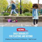 Batman Insulated Food Jar with Spoon, 10 Ounce