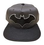 Batman Snapback Baseball Cap – Black and Grey